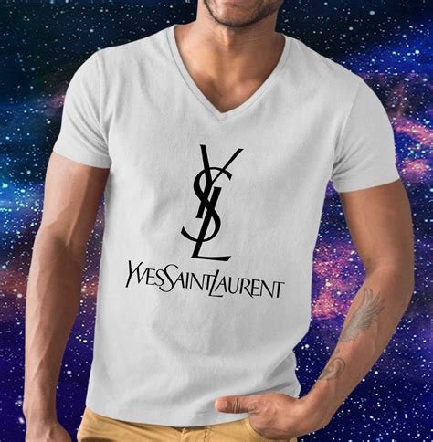 ysl washed out t shirt|Saint Laurent T.